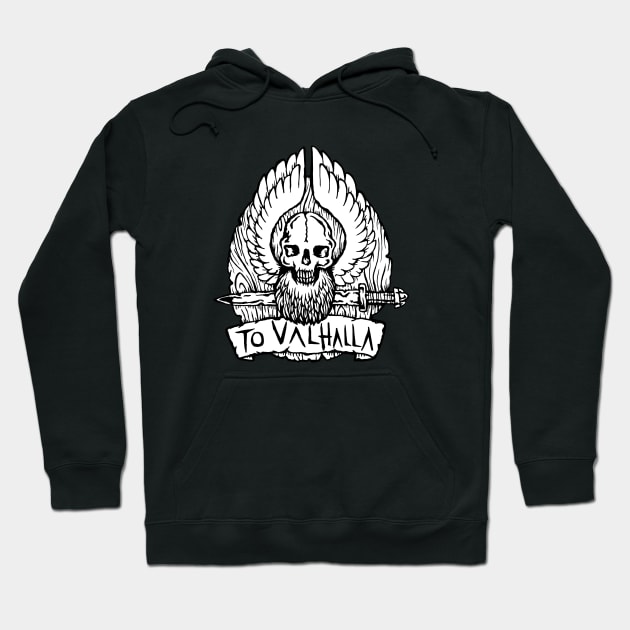 To Valhalla Hoodie by bangart